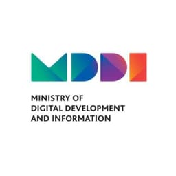 Ministry of Digital Development & Information - B26 logo