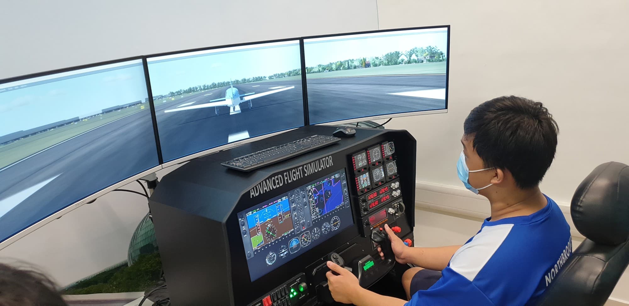 Flight Simulation by Northbrooks Secondary School - A3 showcase